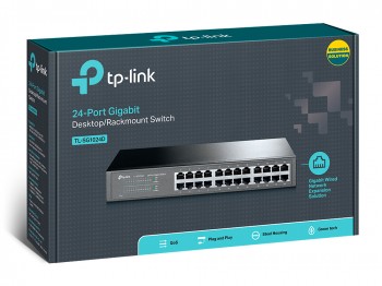 TP-LINK TL-SG1024D 24PORT 10/100/1000 YÖNETİLEMEZ SWITCH