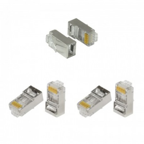 FRISBY FNW-RJ4522N CAT6 RJ45 METAL FTP KONEKTÖR (100lü)