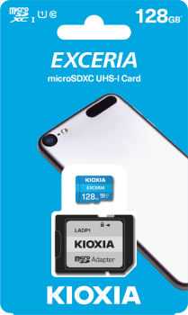 128GB MICRO SDHC C10 100MB/s KIOXIA LMEX1L128GG2