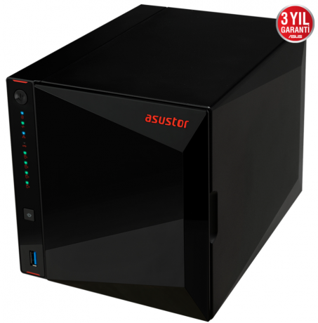 ASUSTOR AS5304T INTEL J4105 4 YUVALI 4GB DDR4 DEPOLAMA ÜNİTESİ