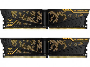 Team T-Force Vulcan TUF Gaming Alliance 16GB (2x8GB) 3600MHz CL18 DDR4 Gaming Ram (TLTYD416G3600HC18JDC01)