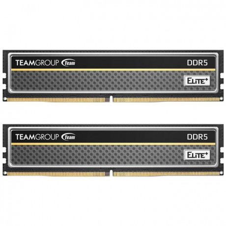 Team Elite Plus Black 16 GB (2x8GB) 5200 Mhz DDR5 CL42 U-DIMM RAM (TPBD516G5200HC42DC016)