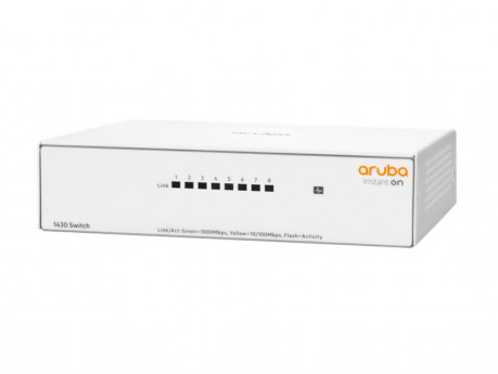 HPE ARUBA R8R45A 1430-8G 8PORT 10/100/1000 YÖNETİLEMEZ SWITCH