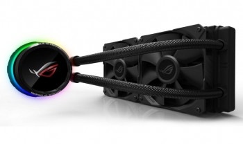 ASUS ROG RYUO 240 OLED AURA RGB FAN SIVI CPU