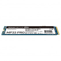 Team MP33 Pro 1TB 3500/3000MB/s NVMe PCIe Gen3x4 M.2 SSD Disk  (TM8FPD001T0C101)