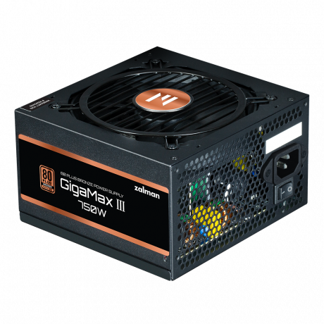 ZALMAN GIGAMAX III  750W ZM750-GV3 80+ BRONZE POWER SUPPLY