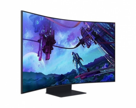 55 SAMSUNG LS55CG97WNUXUF VA UHD 165HZ 1MS HDMI