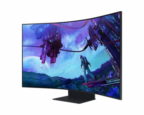 55 SAMSUNG LS55CG97WNUXUF VA UHD 165HZ 1MS HDMI