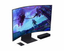 55 SAMSUNG LS55CG97WNUXUF VA UHD 165HZ 1MS HDMI